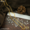 Freemen Nawabi Box Delicate Gold plated Chain Design - FMGC419