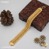 Freemen fantastic traditional gold plated Bracelet for Men - FMGB87