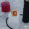 Freemen Lion face Red stone with ad golden ring for men - FMRI82