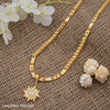 Freemen Lotus nawabi gold plated Chain Design - FMGC367