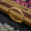 Freemen Jaguar rhodiam V gold plated Kada- FMGK23