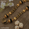 Freemen Om Big rudraksha mala for Man - FMRU025