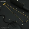 Freemen Snake rhodium gold plated Chain Design - FWGC385