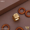 Freemen OM Design Nice Golden Ring- FMRI51A