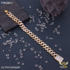 Freemen Gold plated Diamond bracelet Bracelet for Man - FMG61