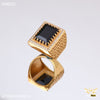 Freemen Citra Black AD Design Golden Ring - FMRI35