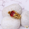 Freemen Jaguar Red AD Design Golden Ring - FMRI28