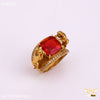 Freemen Jaguar Red AD Design Golden Ring - FMRI28