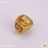 Freemen Yellow Sun Design Golden Ring- FMRI19