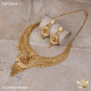 Freemen 1gm Choker Necklace With Earring for women - FWGN04