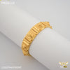 Freemen lion face havy gold plated Bracelet for Men - FMGB118