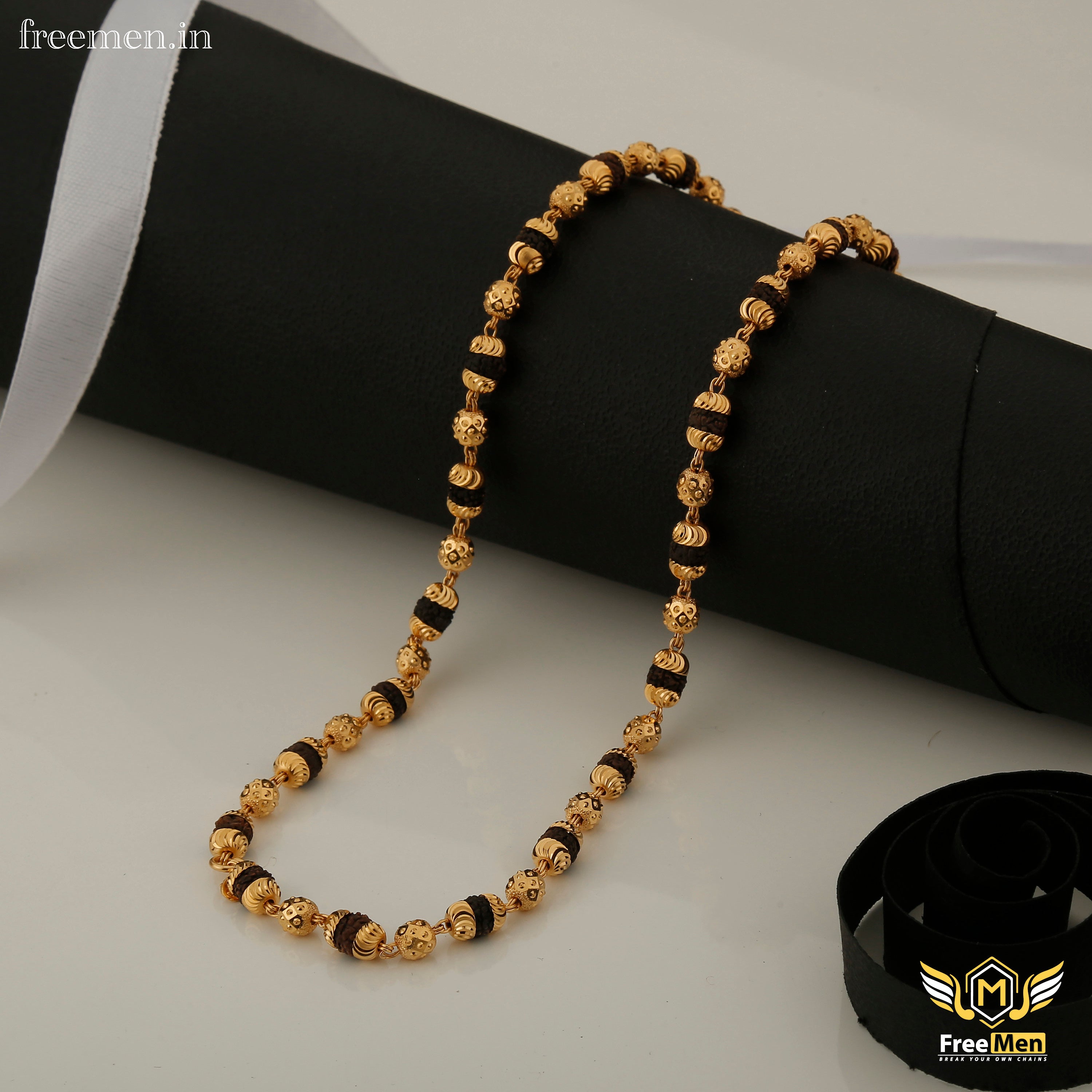 Black Onyx Bracelet  Rudraksha Ratna