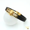 Freeman Lion Head Silicone Golden Bracelet for Men- FMB09