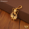 Freemen Beautiful Ganpati Golden Pendant for men- FMP01