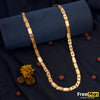 FreeMen Gold Plated Nawabi Biscuit Chain for Men