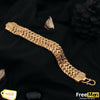 FreeMen V Design Gold Plated Bracelet ( 6 Month warranty) FMA008