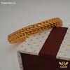 Freemen Special Stylish V2 Golden Bracelet for Mens- FM401