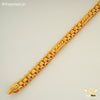 Freeman Elegant Threring Golden Bracelet for Men- FMB08