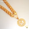 Freemen Heavy Double Ring Chain With Maa Pendant- FM311
