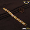 Freemen's wings crome Plated bracelet for men