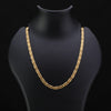 FreeMen Gold plated nawabi biscuit chain for men FMGA005