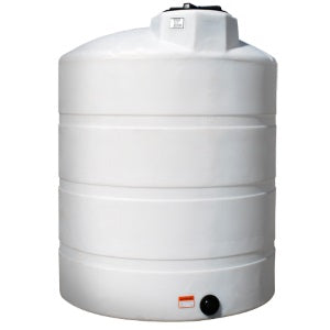 1200 Gal. Black Vertical Water Storage Tank