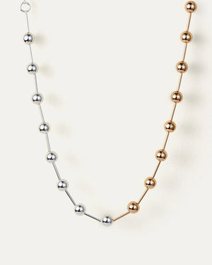 Celeste Necklace in Two-Tone - Moonpenny