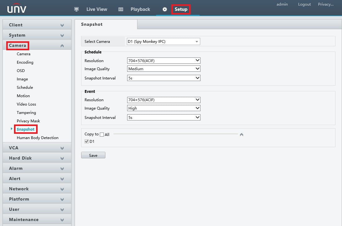 SpyMonkey Uniview Setup Guide Camera 008