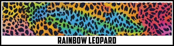 Rainbow Leopard Print Design By Northwest Straps