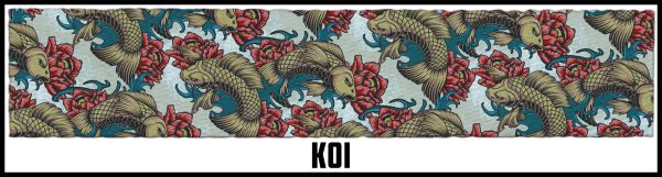 Koi design by Northwest Straps