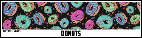 Custom strap design donuts