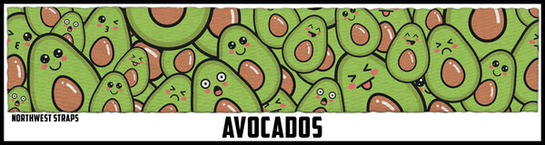 Custom strap design avocados