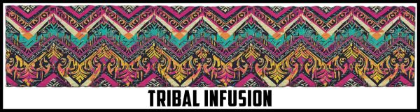 Tribal infusion. Multicolor design by northwest straps.