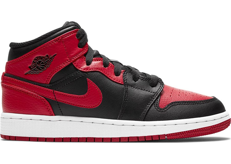 nike air jordan 1 mid reverse bred