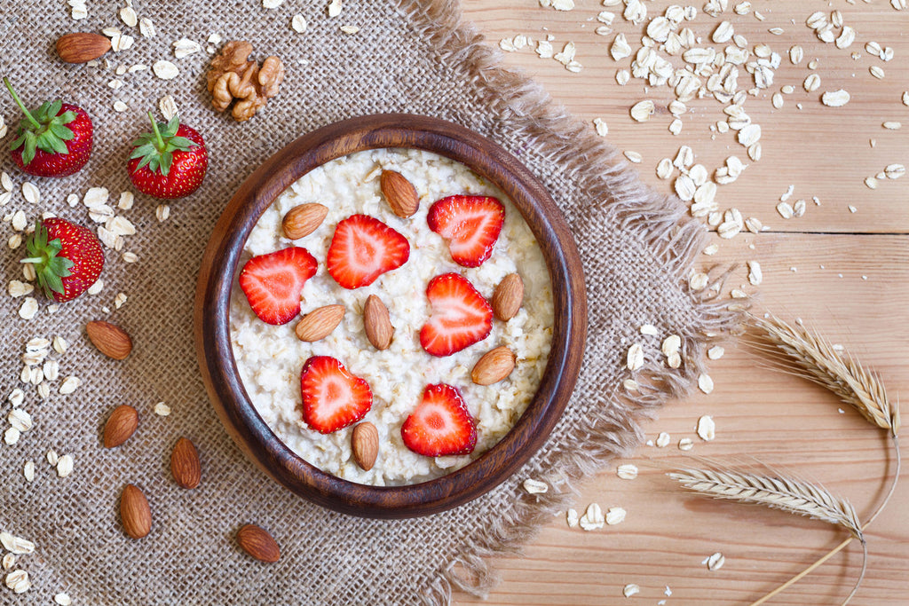 Strawberry Overnight Oats by Bee Inspired