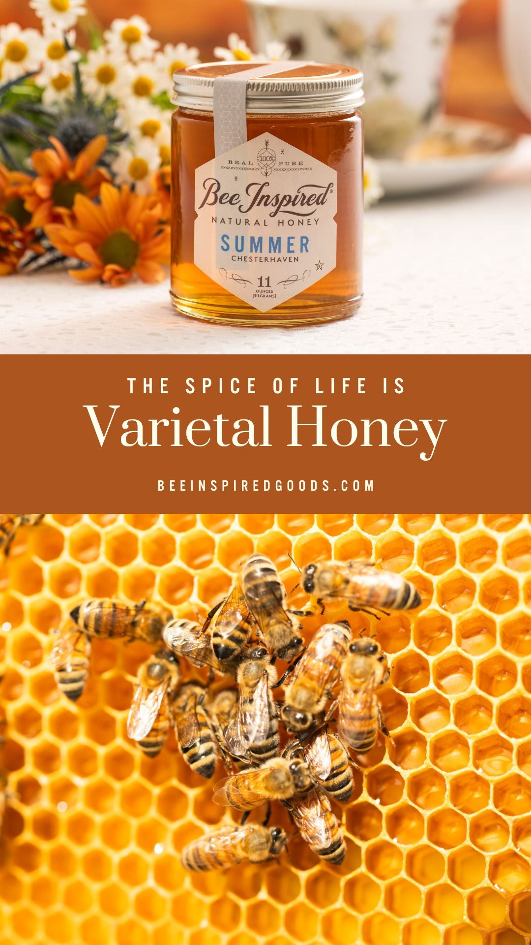 varietal honey tall pin