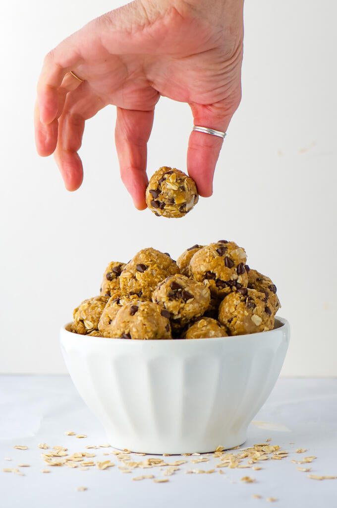 Keep these honey nut balls in your freezer at the ready for the holidays. They are great for some energy just before a workout, or for breakfast.
