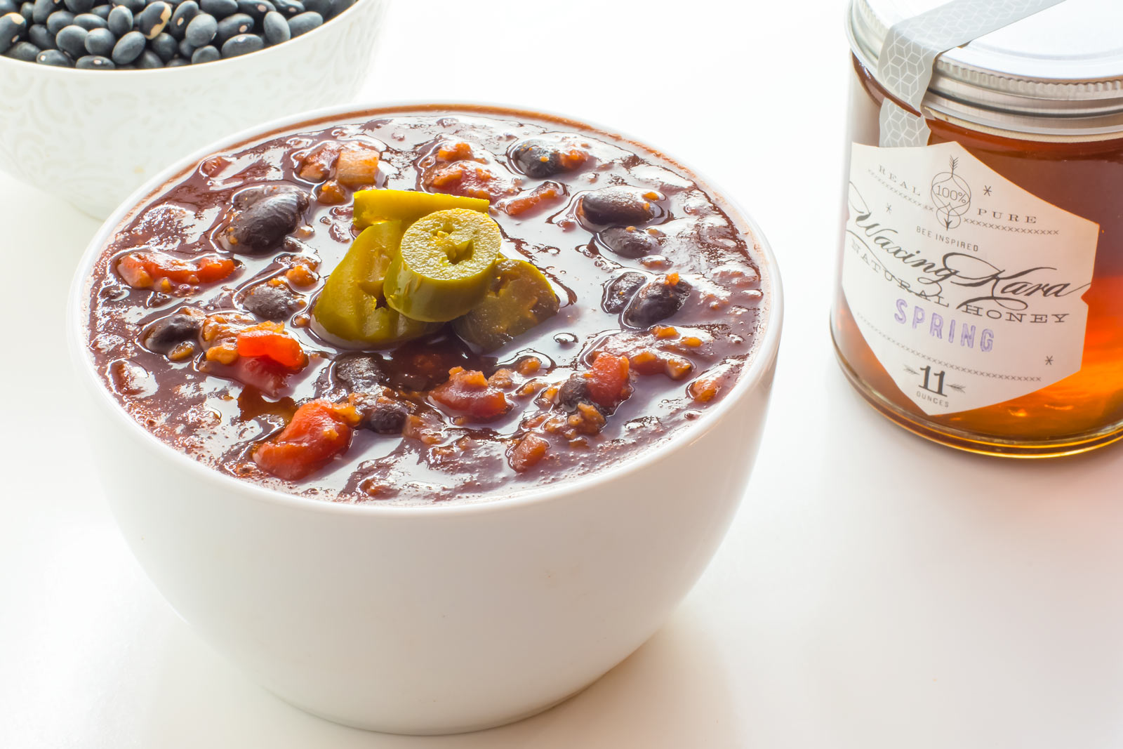 Spicy Vegetarian Chili with Beer