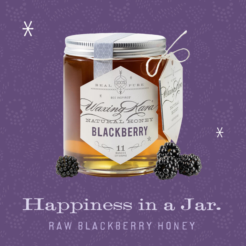 Blackberry honey ad