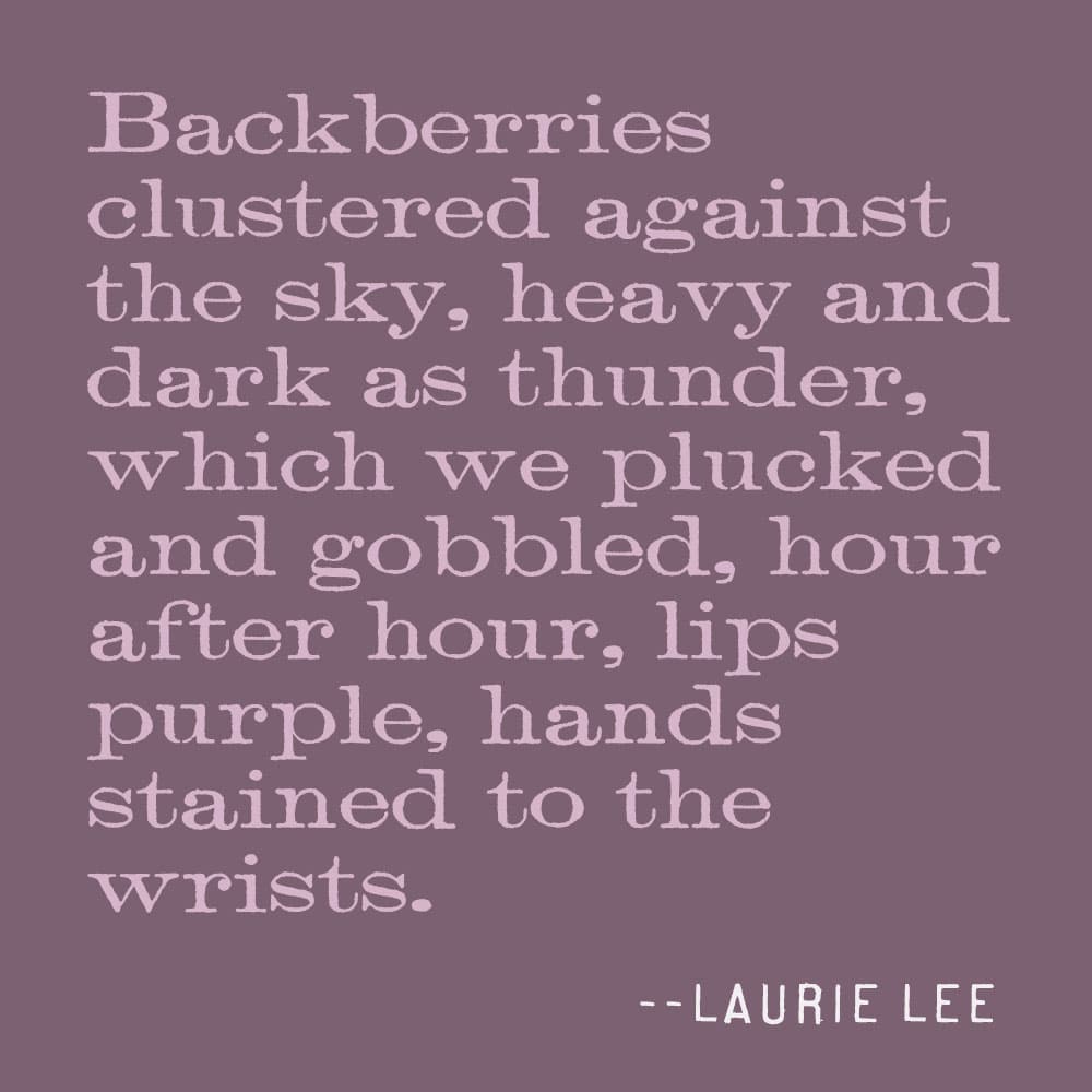 quote about blackberries