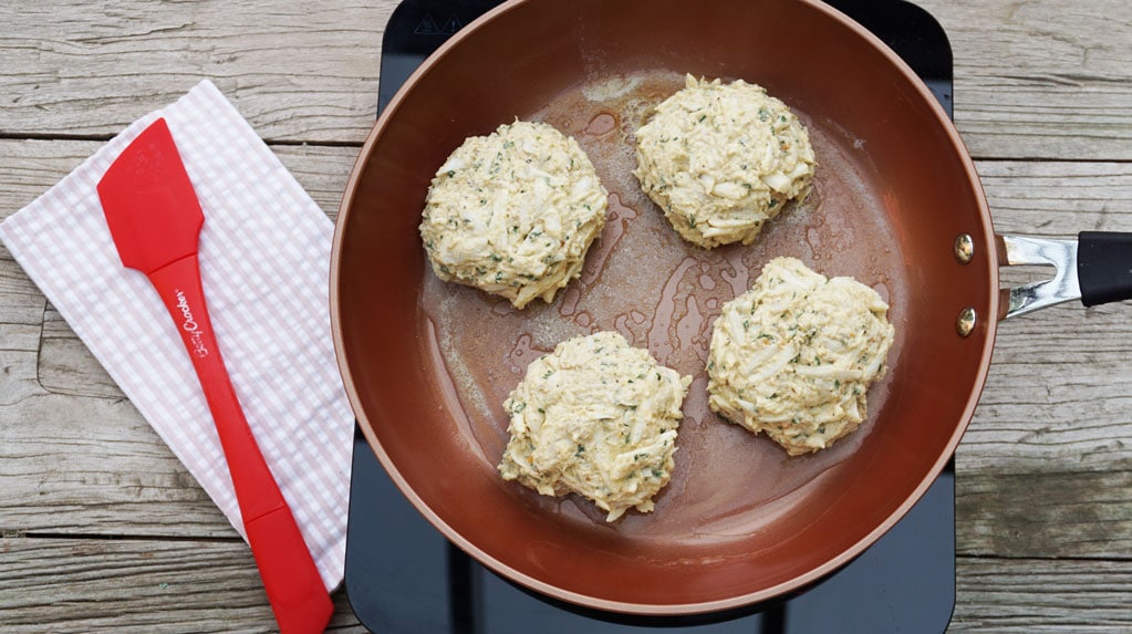 Maryland Crab Cakes (Pan Fried) - Mighty Mrs