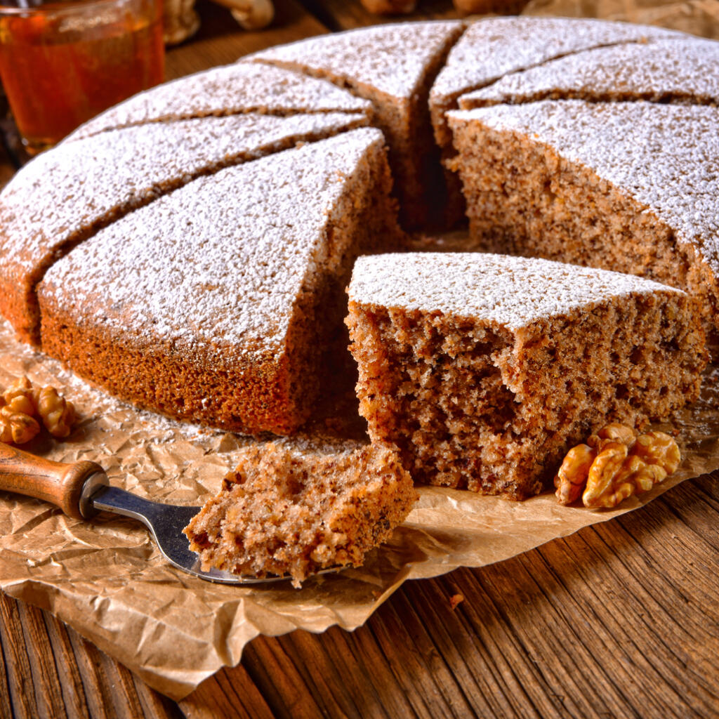 Gingerbread Cake Recipe made with Honey