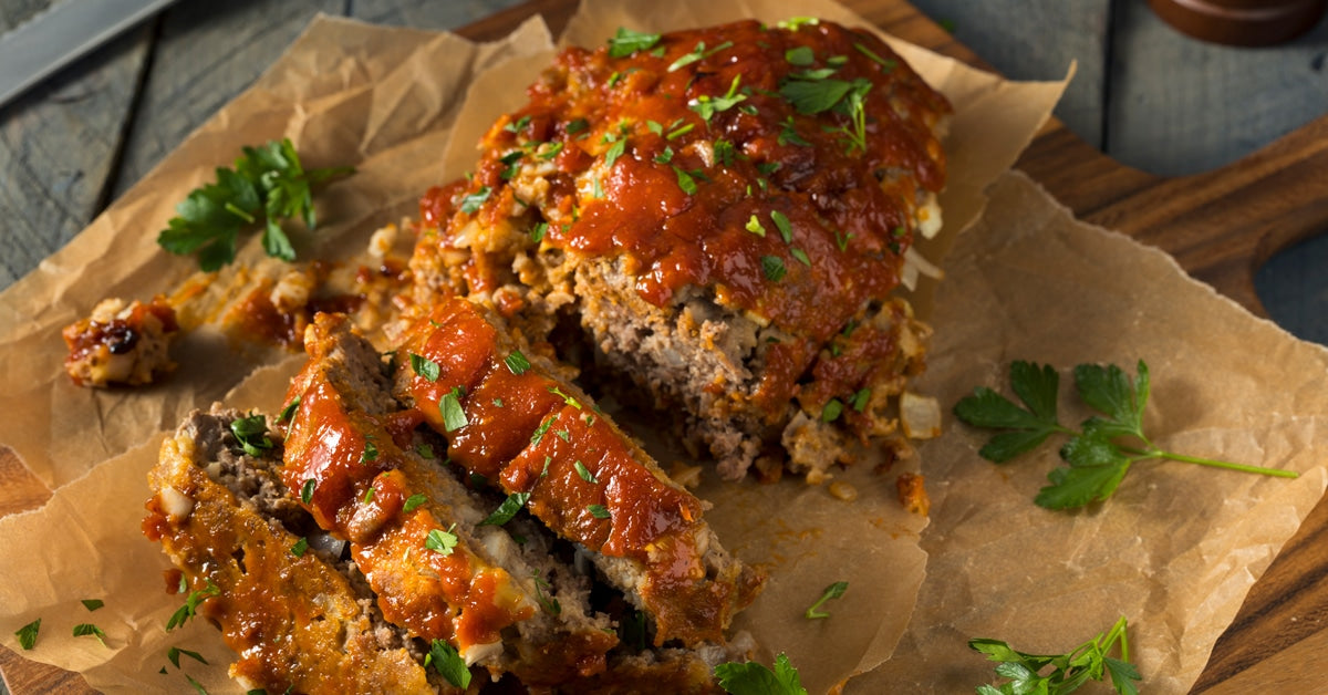 honey-glazed meatloaf