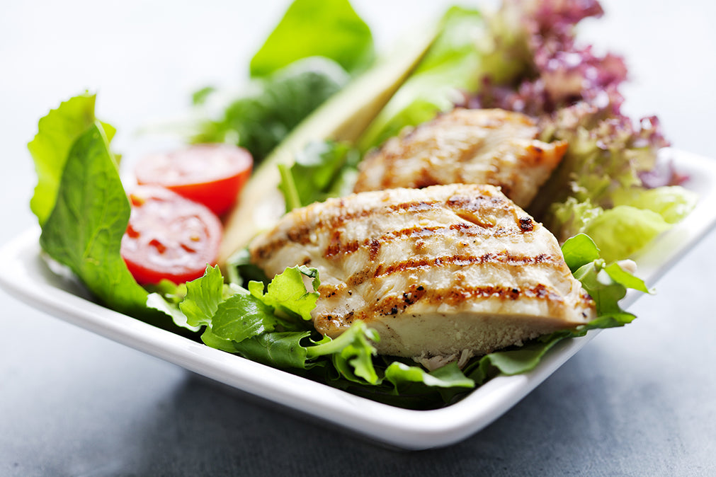 honey grilled chicken salad