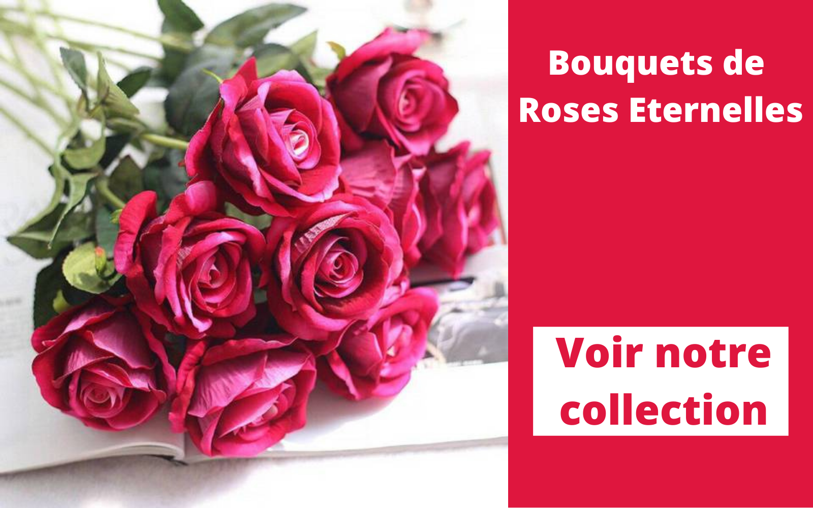 bouquets de roses éternelles