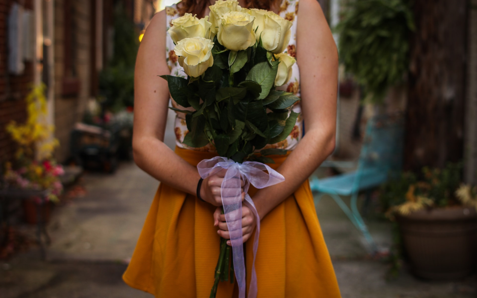 rose jaune fête des mères