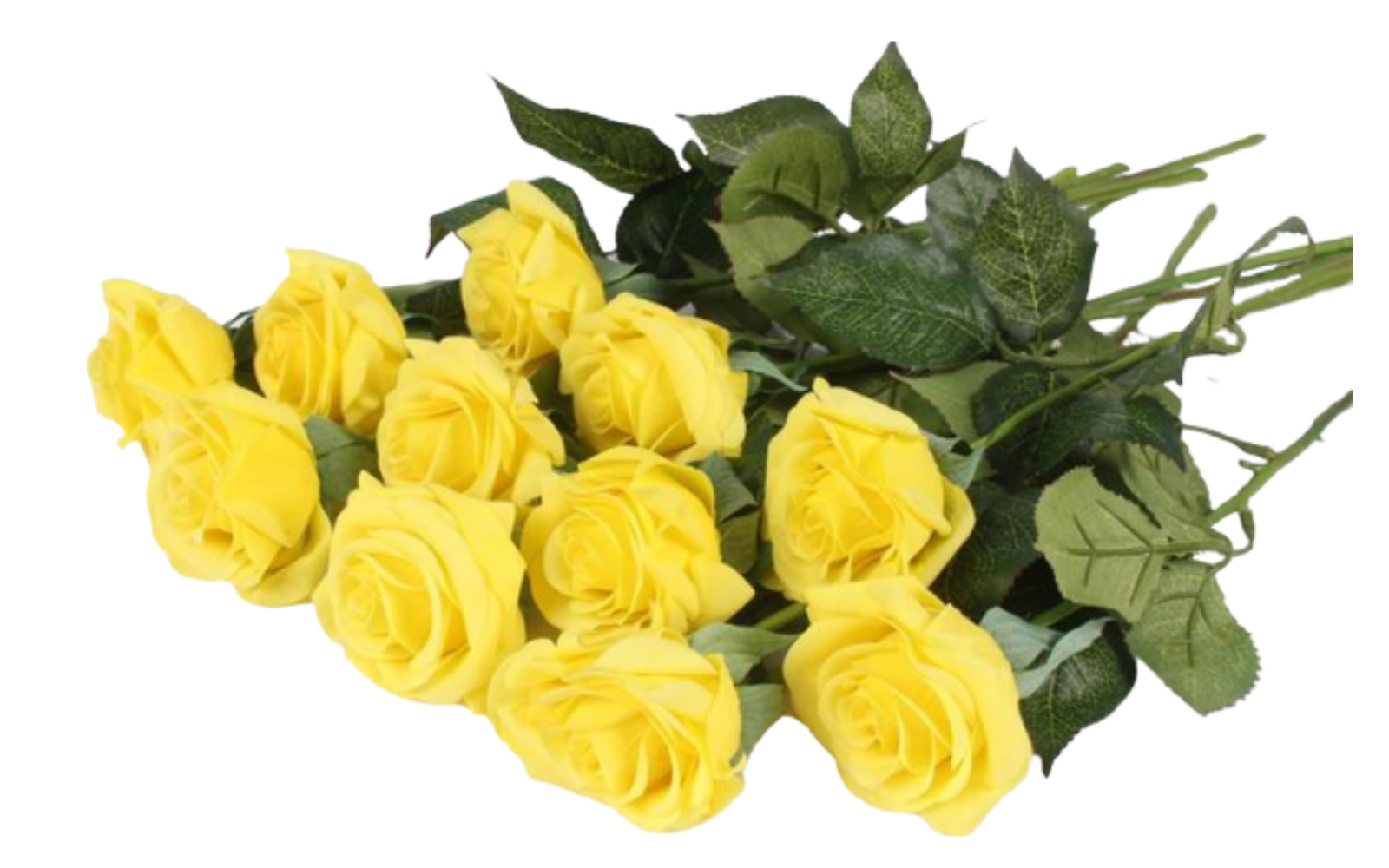 bouquet de roses jaunes