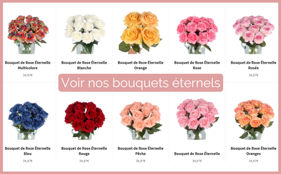 nos bouquets eternels