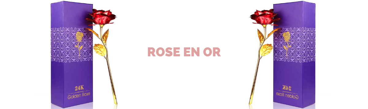 rose en or