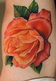tatoo rose orange